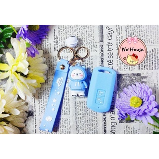Bọc khóa smartkey kèm móc khóa xe ab , vision , lead , vario