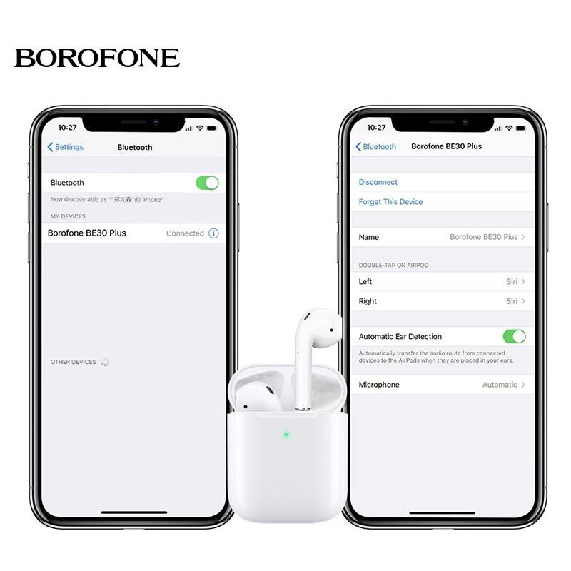 Tai Nghe Không dây Borofone BE30 PLUS Kết nối Bluetooth Chính hãng Giá rẻ