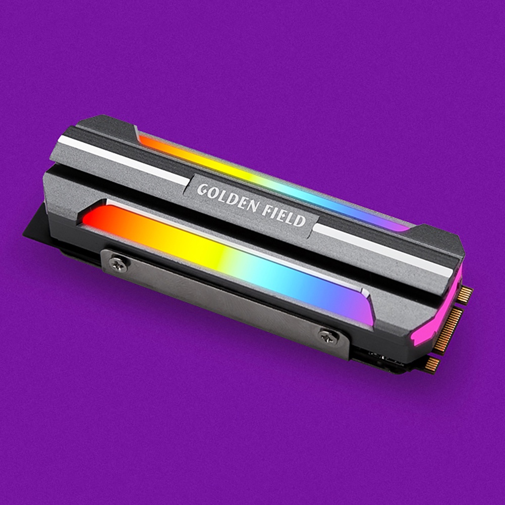 Bộ Tản Nhiệt Bằng Nhôm ARGB Dành Cho Ổ Đĩa Cứng M.2 2280 SSD | BigBuy360 - bigbuy360.vn