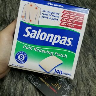 Miếng dán Salonpas 140 miếng