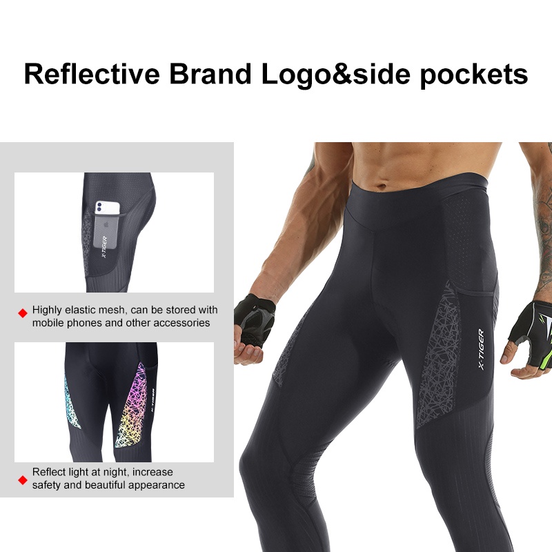 X-TIGER Men's Cycling Pants Quick-Dry