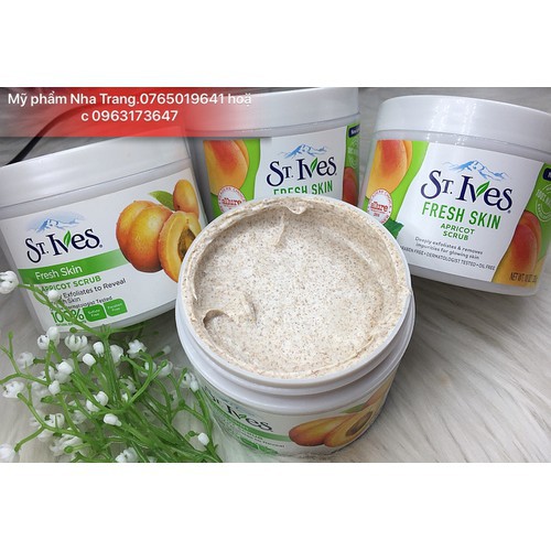 Tẩy Tế Bào Chết St.Ives Fresh Skin Body Scrub Mỹ