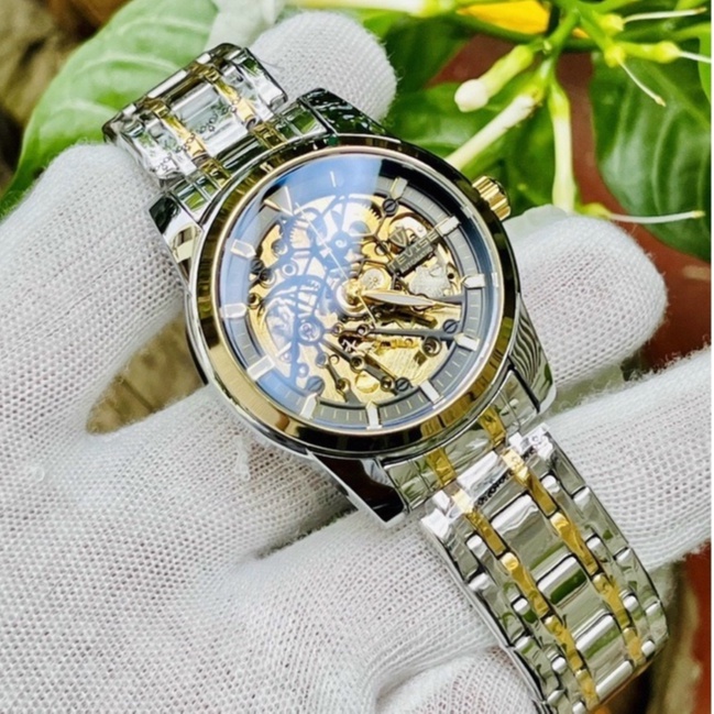 Đồng hồ cơ nam chính hãng TEVISE dây thép chạy full kim - bảo hành 2 năm (tặng kèm hộp , phụ kiện thâu dây) | BigBuy360 - bigbuy360.vn