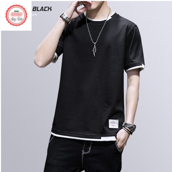 Áo thun nam, áo phông nam tay ngắn cổ tròn Unisex chất thun cotton 4 chiều mềm mại - 4MAN