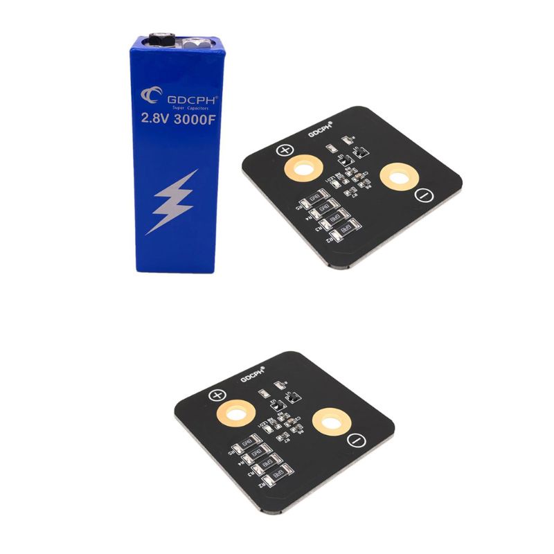 Tụ điện siêu ổn định điện áp 2.8V 3000F cho xe hơi