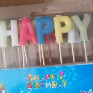 Nến chữ Happy Birthday