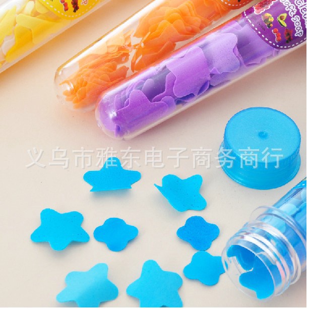 Xà Phòng Giấy Rửa Tay Hình Dễ Thương - Màu Ngẫu Nhiên