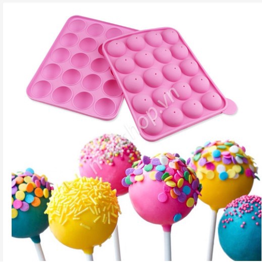 Khuôn Cakepop 12 viên
