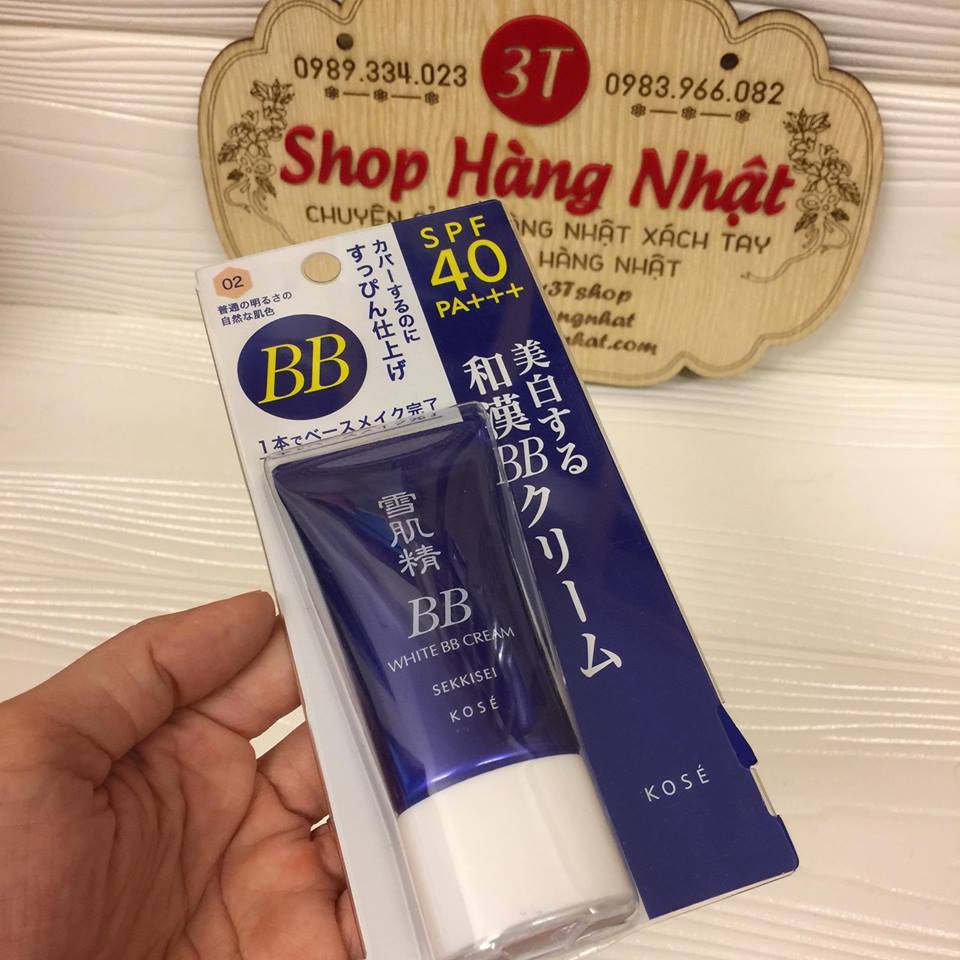 Kem nền White BB Cream Sekkisei Kose – Nhật Bản (Gọi tắt là kem nền BB Kose) | BigBuy360 - bigbuy360.vn