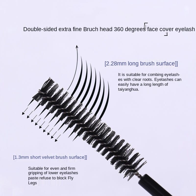 [Hàng mới về] Mascara Đầu Cọ Mịn Kháng Nước Chuốt Mi Cong Dày Lâu Trôi Không Bị Lem | BigBuy360 - bigbuy360.vn