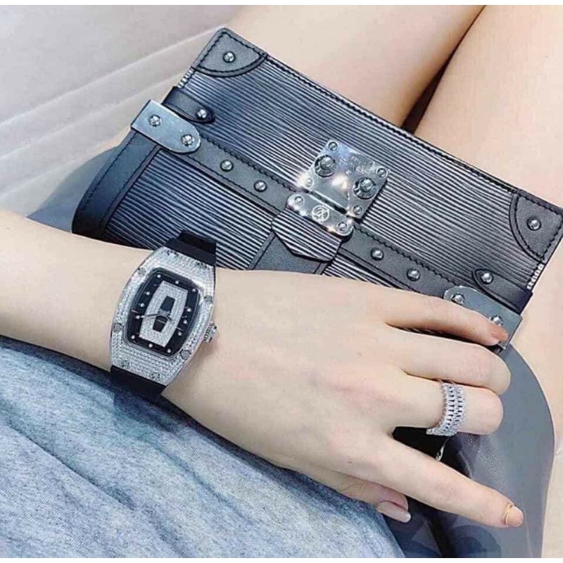 Đồng Hồ Xcer nữ dây silicon case 38mm