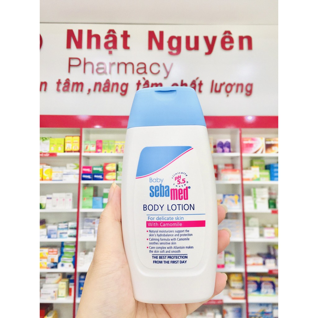 BABY SEBAMED BODY LOTION - Sữa dưỡng ẩm toàn thân cho bé Sebamed pH5.5