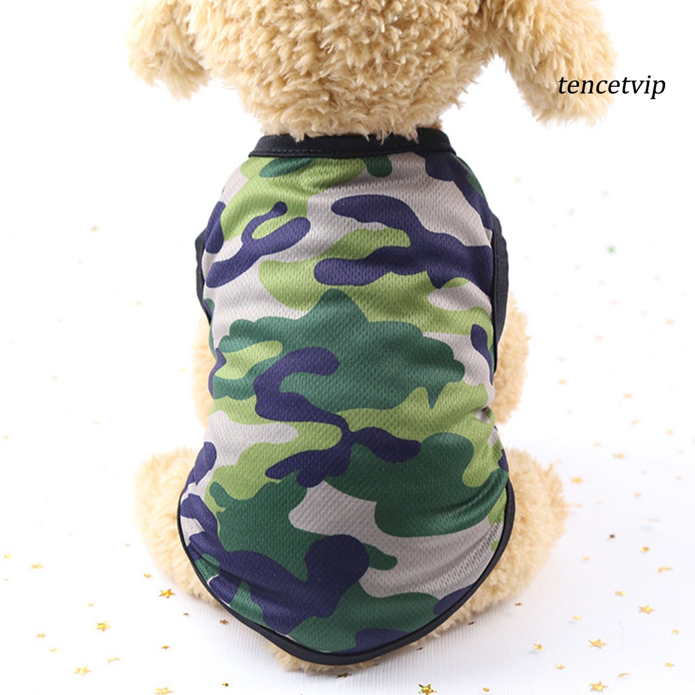 Áo Thun Cotton Họa Tiết Rằn Ri Cho Thú Cưng