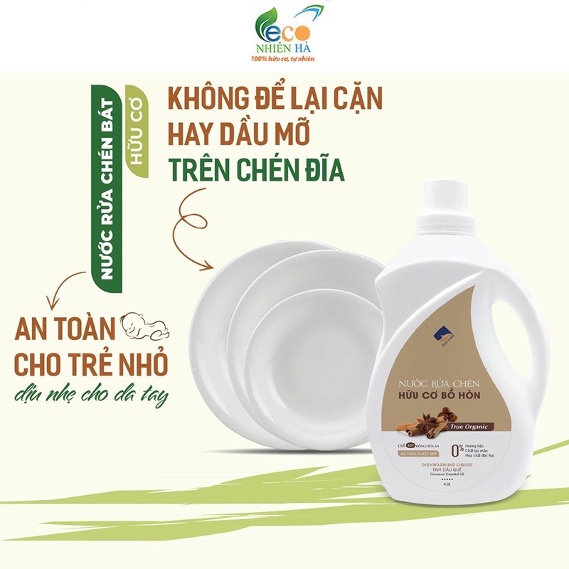 Nước rửa chén bát hữu cơ Ecocare 500ml