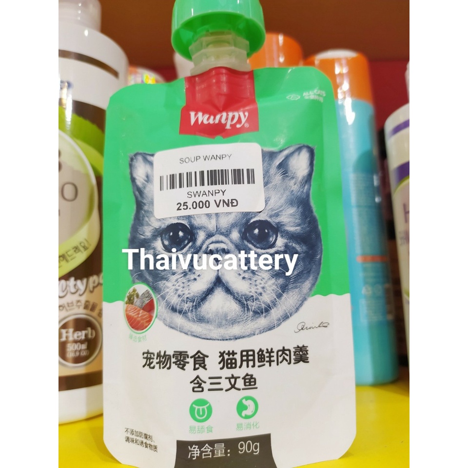 SÚP THƯỞNG WANPY DẠNG TUÝP 90g
