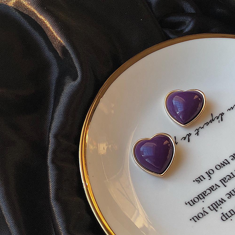 Khuyên Tai Dáng Dài Tráng Men Nhiều Lớp Mẫu Mới Hàn Quốc Cho Nữ