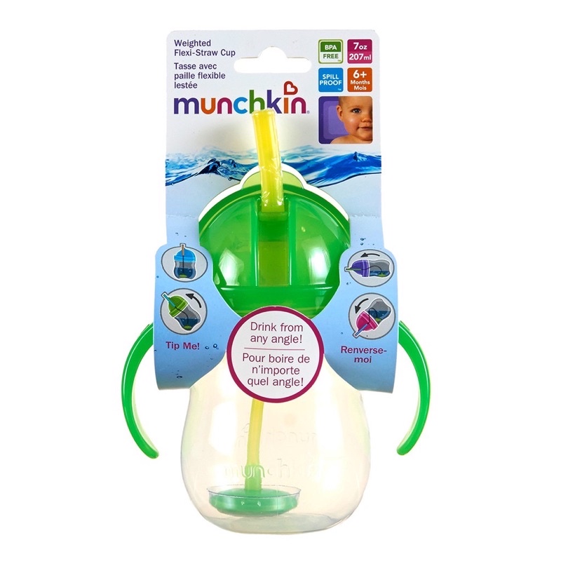 Bình Hút Mọi Tư Thế Munchkin Chính Hãng 207ml