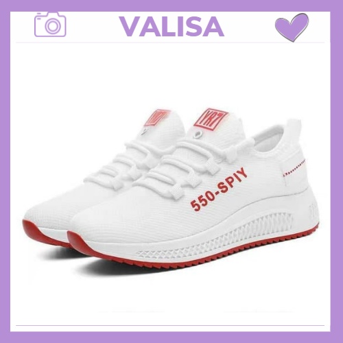 Giày sneaker thể thao 550-SPIY nam nữ đẹp màu trắng giá rẻ độn đế