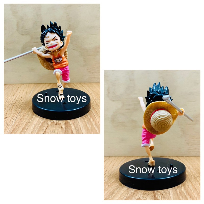 Mô hình One Piece - Set 3 anh em Sabo, Ace, Luffy hồi nhỏ - Trọn bộ 2 loại đế chung và riêng - Cao 9~10 cm