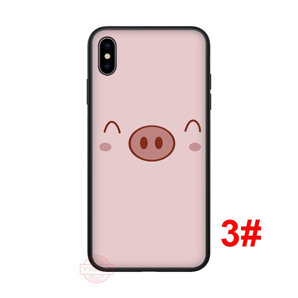 💖TOP💖 Ốp điện thoại in hình gravity falls pink pig iphone xs max xr x 8 plus 7 plus 6s plus 6 11 pro max - A1190