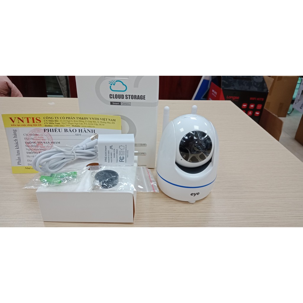 [SALE KHUNG] Camera wifi không dây Eye 2 râu 1080p, Đàm thoại hai chiều xoay 360 |camera không dây|camera wifi khong day