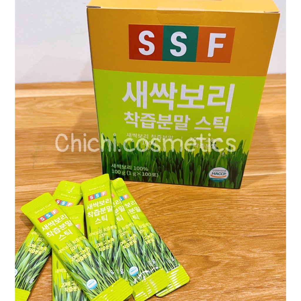 Mầm lúa mạch non SSF thanh lọc cơ thể 100 gói