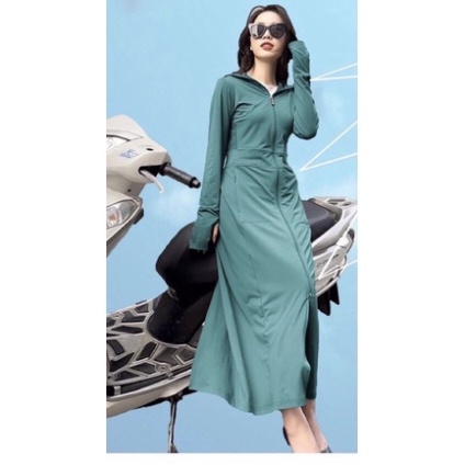 Áo chống nắng toàn thân 2 lớp vải hạt xoàn - HÀNG MỚI VỀ | BigBuy360 - bigbuy360.vn