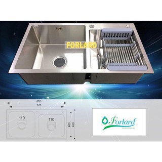 Chậu rửa chén forlard 8245l inox 304 cao cấp