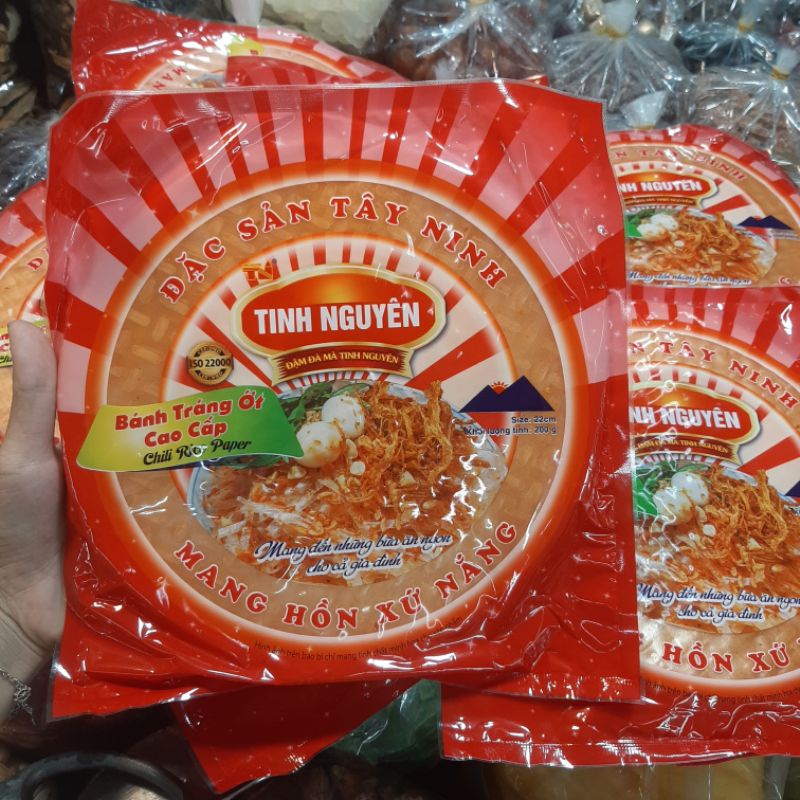 BÁNH TRÁNG ỚT CAO CẤP TÂY NINH
