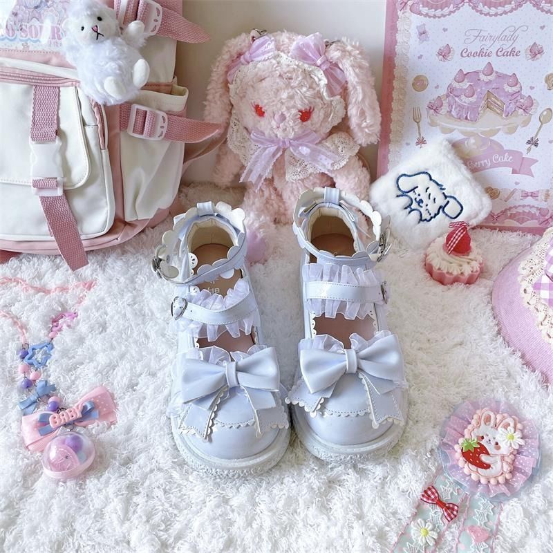 Giày búp bê Lolita da mềm cỡ nhỏ thời trang mùa hè dành cho nữ