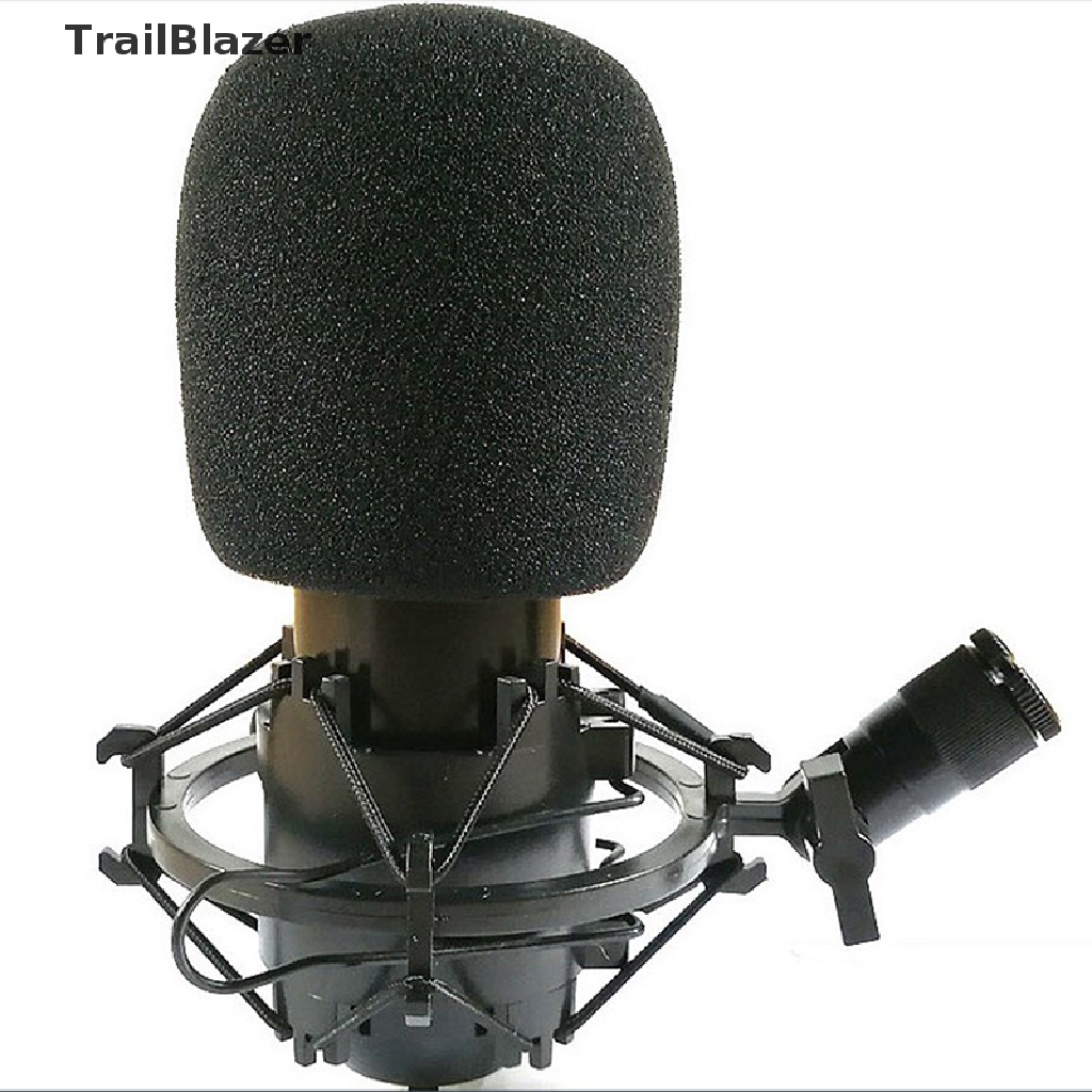 2 Mút Bọc Micro Màu Đen 75X60mm Chuyên Dụng Cho Studio
