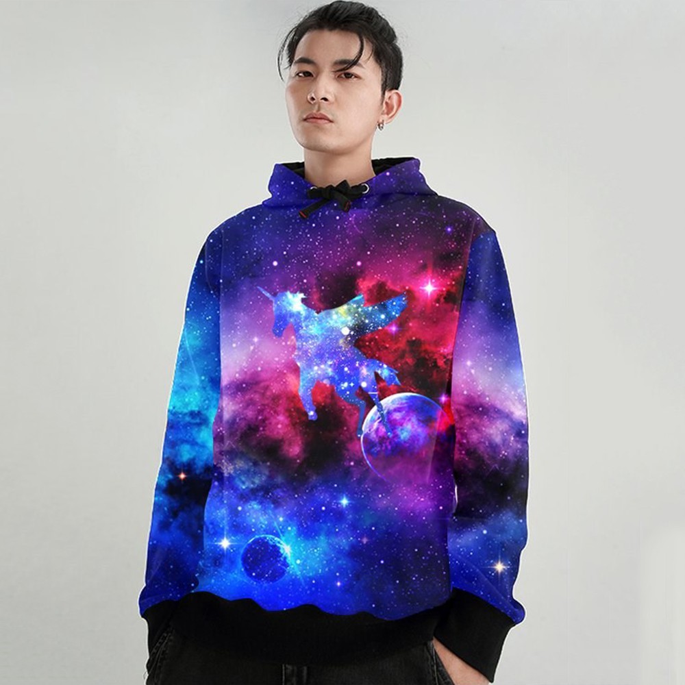 Áo Hoodies Nỉ Nam Nữ Phối Hoạ Tiết 3D Vũ Trụ Linh Vật Độc Đáo MENFASHION1989 AO TOP NAM 90000153 | BigBuy360 - bigbuy360.vn