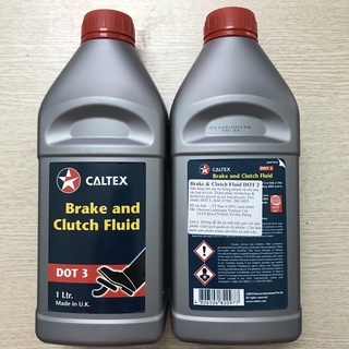 Dầu phanh & ly hợp caltex brake and clutch fluid dot 3/1l
