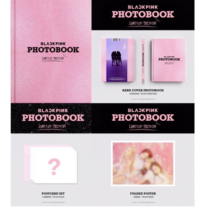 Bộ ảnh kỷ niệm giới hạn của BLACKPINK photobook limited special edition