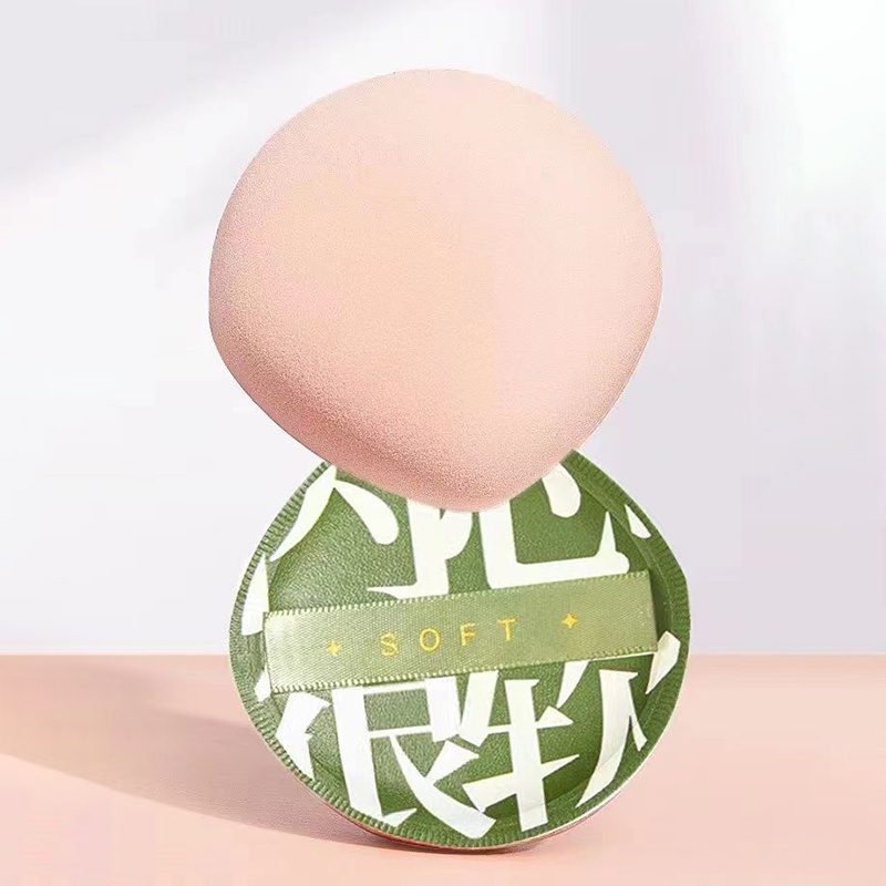 Mút Trang Điểm Ướt Và Khô Bằng cotton Màu Kẹo Ngọt