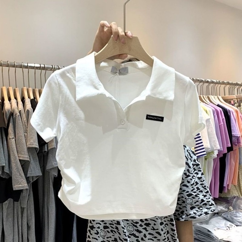 Áo polo Ngắn Tay Thời Trang Mùa Hè Dành Cho Nữ