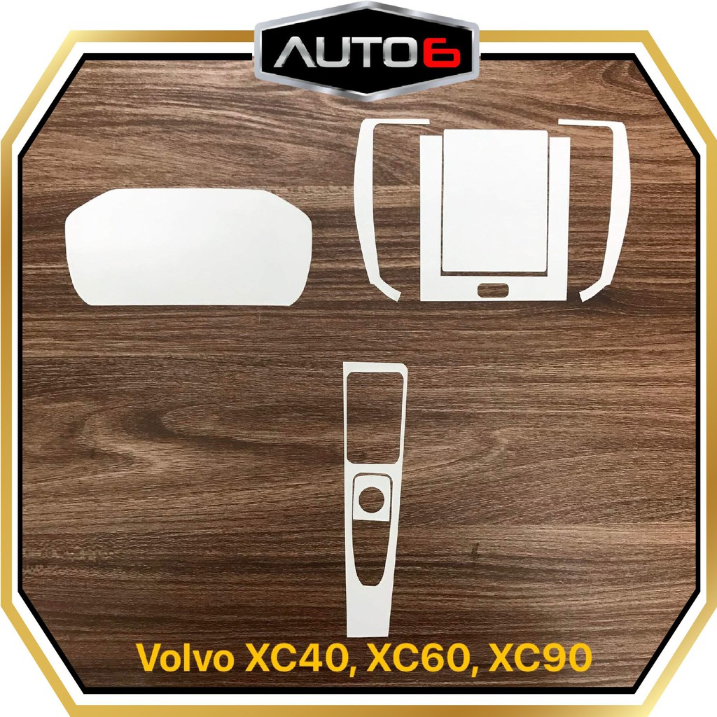 VOLVO XC60, XC90 - Film PPF dán Màn công tơ mét -AUTO6- chống xước, che mờ đi các vết xước cũ, giữ độ bóng cho xe