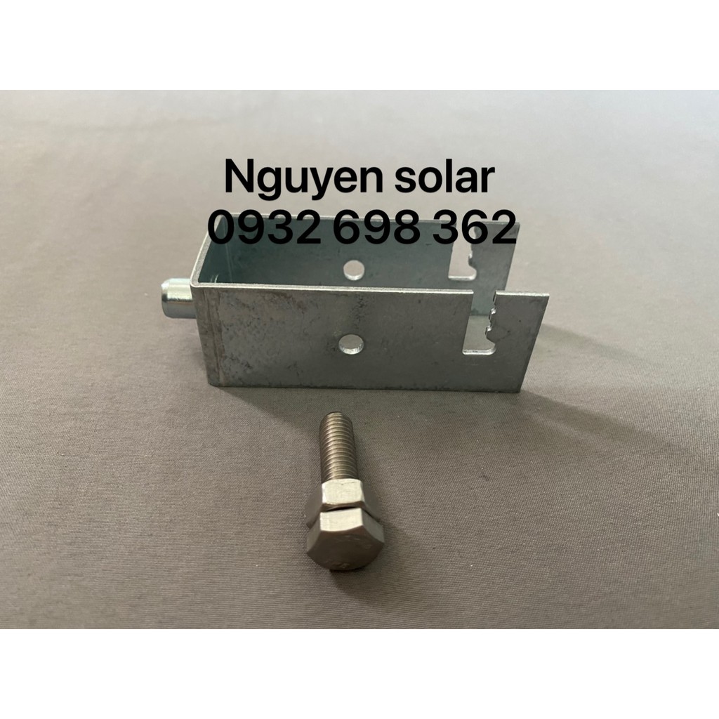 Pát U 30x60 Kẹp Dưới Tấm Pin Năng Lượng Mặt Trời Kích Thước Chuẩn U30x60 mm Solar Panel NS-U36X