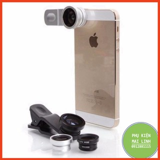 🍀 LEN CHỤP HÌNH 3 TRONG 1 CHO ĐIỆN THOẠI IPHONE, SAMSUNG, OPPO, HTC, SONY ⚡Phụ Kiện Điện Thoại⚡️