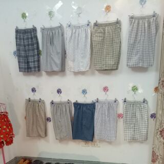 Quần sóc nam thô mềm