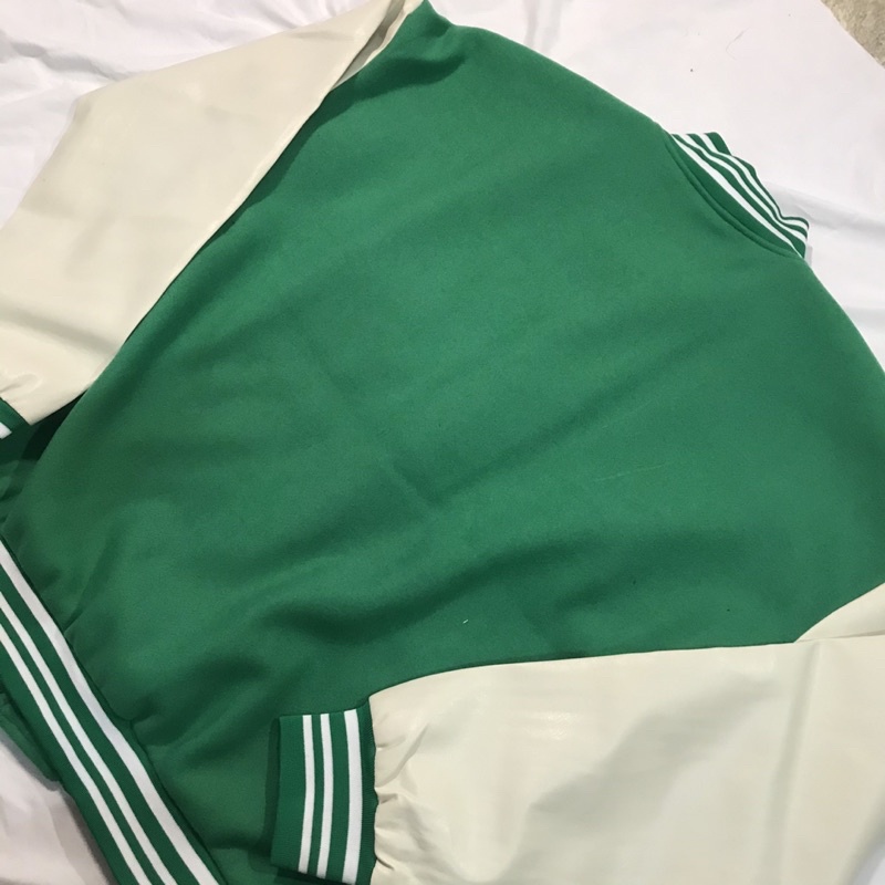 Áo khoác varsity doncare 2 lớp- Bomber jacket bóng chày nam nữ