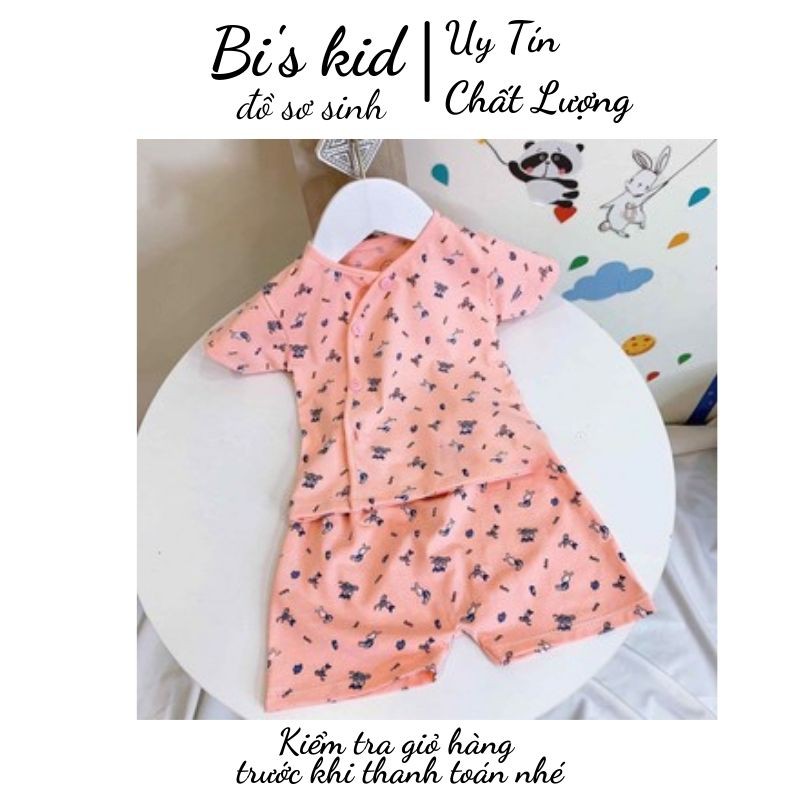 Quần áo trẻ em📌FREESHIP📌Quần áo sơ sinh Unchi chất cotton mềm,không xù, thấm hút mồ hôi | Size từ 3-9kg| | Cộc hình |