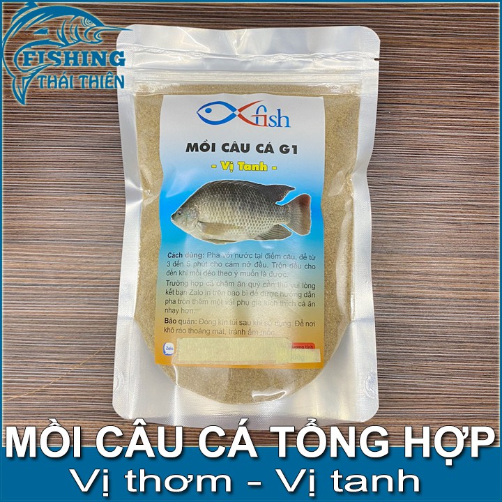 Mồi câu, cám câu cá tổng hợp vị thơm vị tanh