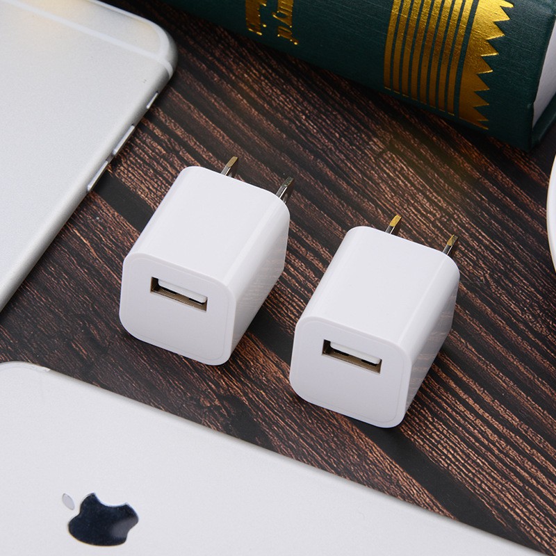 Củ sạc iphone samsung ipad đầu sạc USB 5V1A
