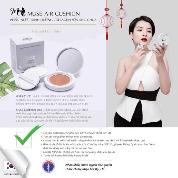 Phấn Nước Dinh Dưỡng Muse Air Cushion