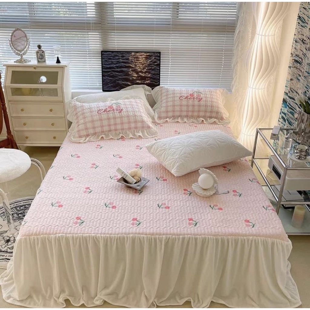 Thảm nỉ tuyết tơ siêu mềm mịn có bèo xinh xắn, Chất nỉ siêu lì mềm mượt làm ấm nhanh sẵn đủ kích thước sẵn hàng