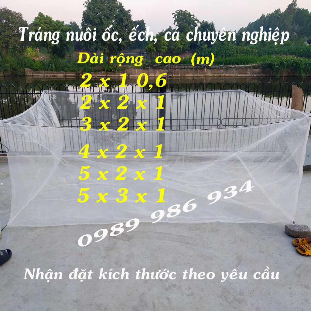 [Mã SKAMLTSM9 giảm 10% đơn 99K] Tráng nuôi ốc ếch chuyên nghiệp cước xoắn xịn siêu bền, không bị xô mắt