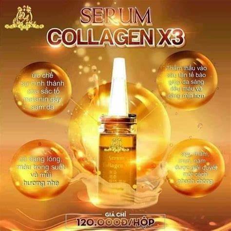 Serum Căng Bóng Collagen X3  - Đông Anh- Chính Hãng