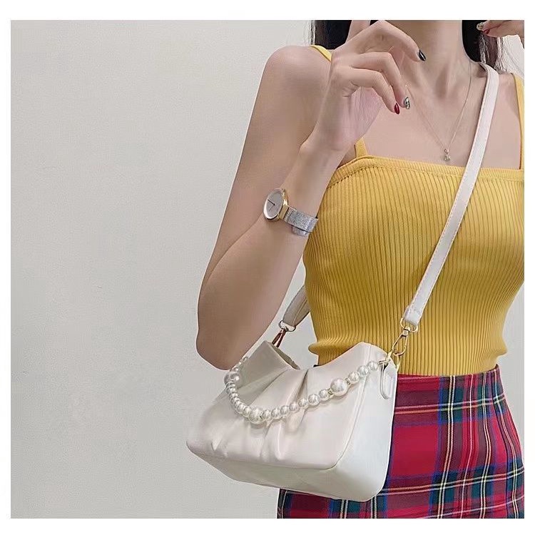 Túi Đeo Vai Hình Đám Mây Phong Cách Hàn Quốc Thời Trang Cho Nữ