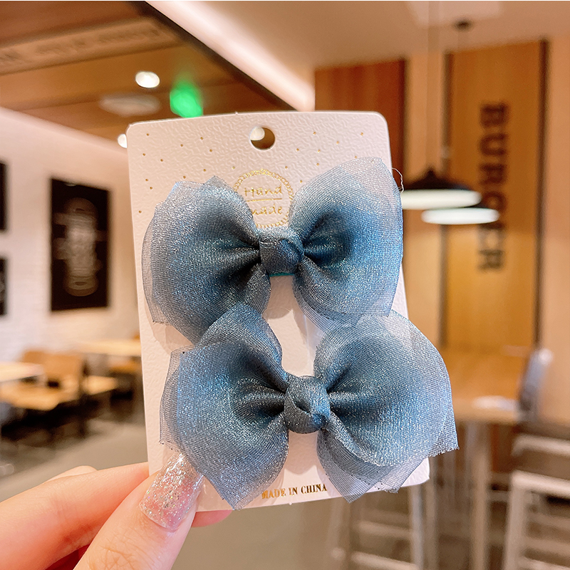 Kẹp Tóc Hình Nơ Phong Cách Hàn Quốc Mới Cho Nữ